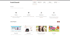 Desktop Screenshot of frankichamaki.com